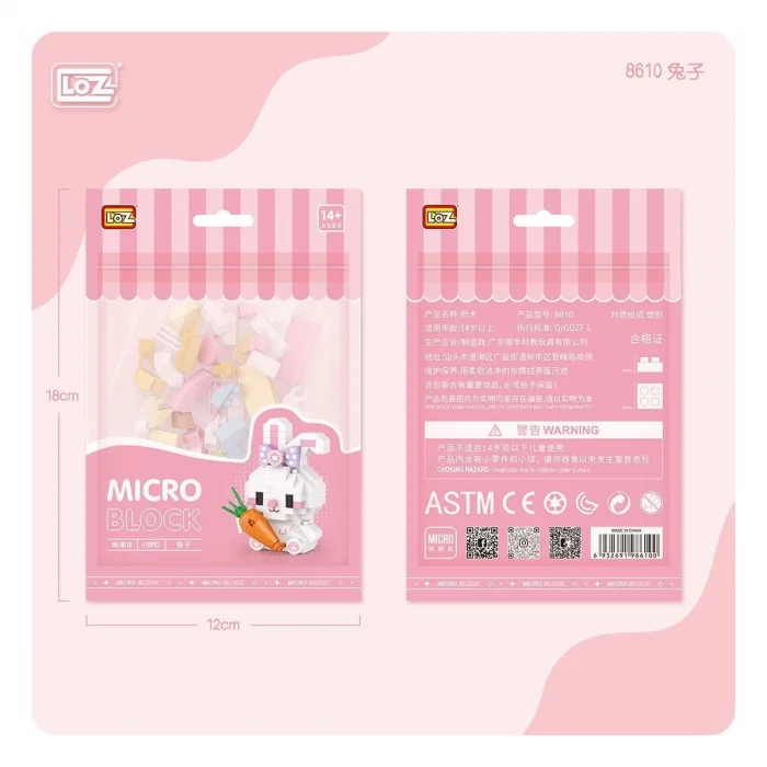 BUĞZ LZ8610 LOZ Blok Oyuncak Mini Poşet -Vagonlife