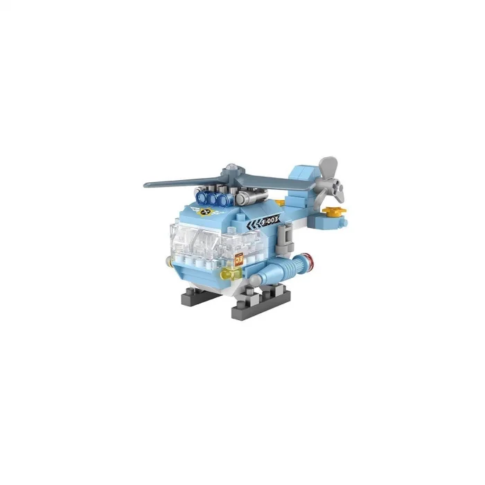 BUĞZ LZ8616 LOZ Helikopter Blok Seti Mini Poşet -Vagon life