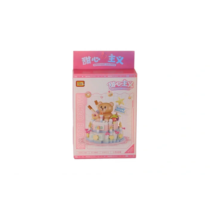 BUĞZ LZ8807  AYILI KEK   BLOCK OYUNCAK 370 PARÇA