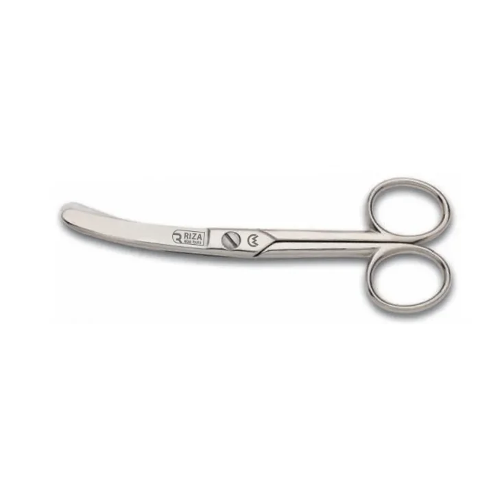 BUĞZ M-159 Eğri Manifatura Makası No: 5 İnç / 12,70 Cm - Nikel Kaplama