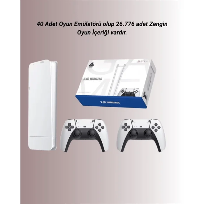  M15 Retro Konsol – 20.000 Oyunlu, Çift Gamepadli, 4K HDMI