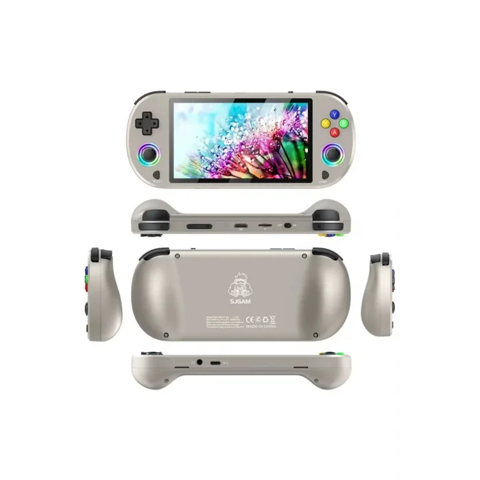 BUĞZ M22 Pro Retro Oyun Konsolu 5.0 ’’ıps Ekran Dahili 20000+ Oyun Emülatörleri Rgb Led Joystick