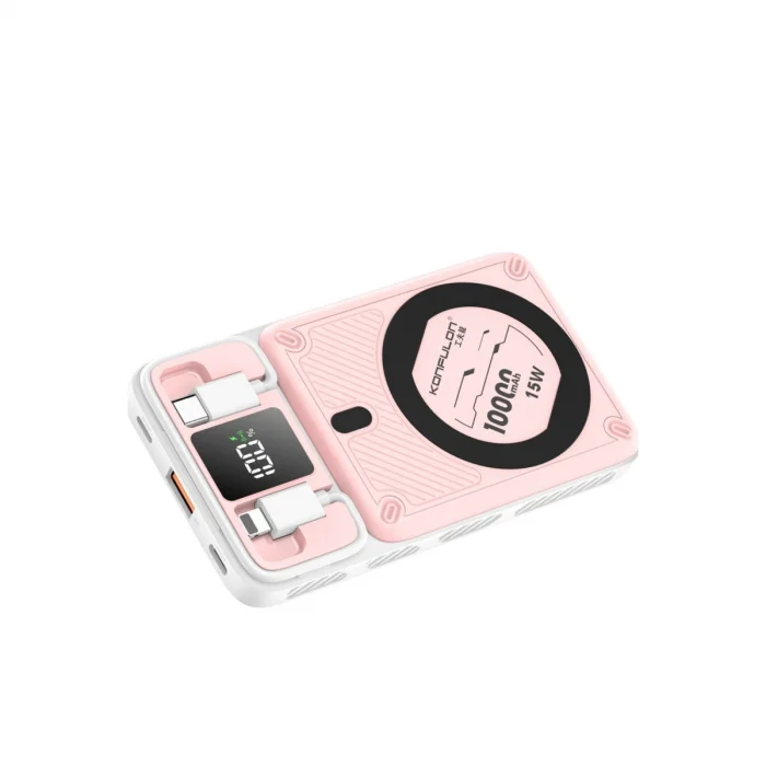 BUĞZ M25w 10.000 Mah 20w Pd Magsafe Powerbank - Pembe