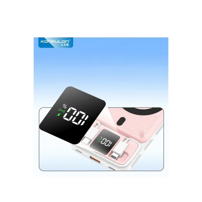 BUĞZ M25w 10.000 Mah 20w Pd Magsafe Powerbank - Pembe