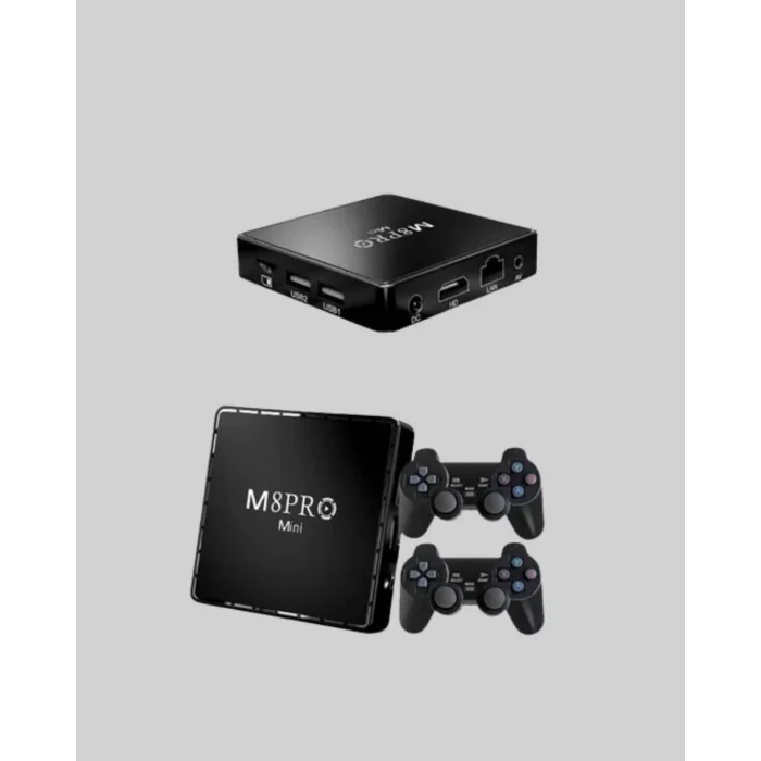  M8Pro 2GB RAM + 64GB Retro Oyunlu TV Box