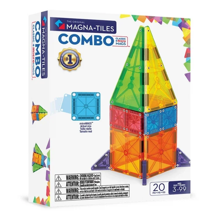 BUĞZ Magna Tiles 20 Parçalı Kombin Seti