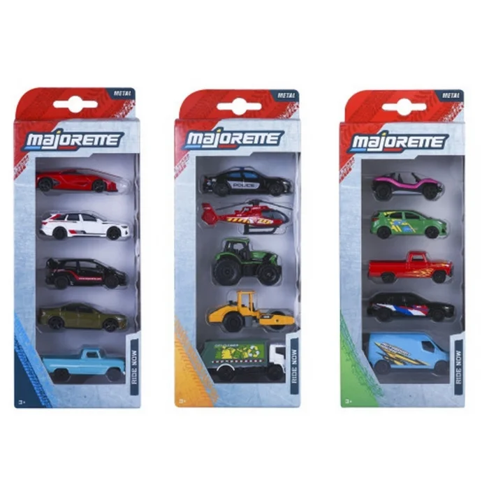 BUĞZ Majorette Street Cars 5li Araç Seti