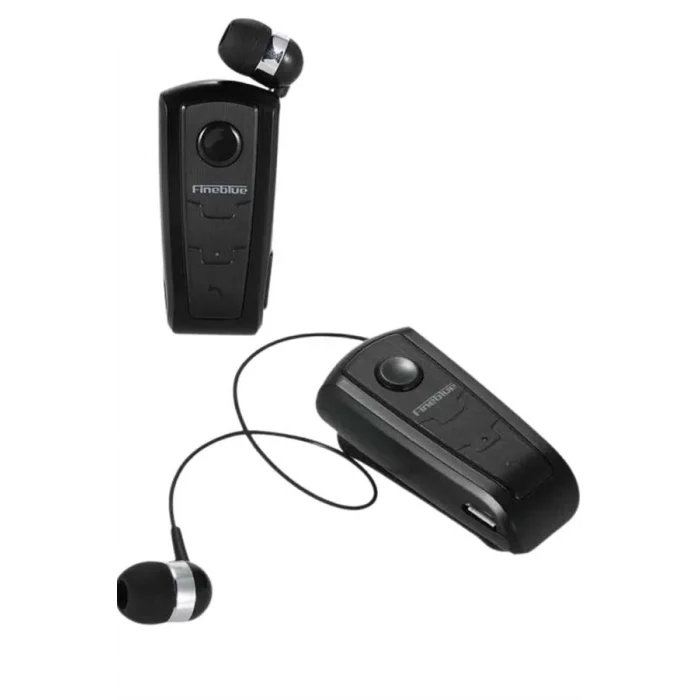  Makaralı Bluetooth Kulakiçi Yaka Kulaklığı Kablosuz Kulaklık