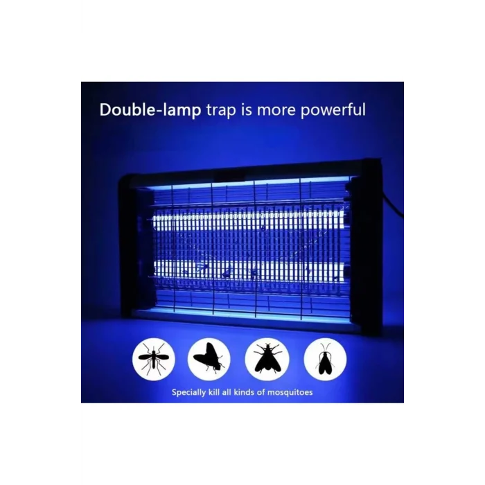 BUĞZ Makine formunda mavi ışıklı sinek ve böcek öldürücü kovucu, tehlikeli değil, 2x4 watt