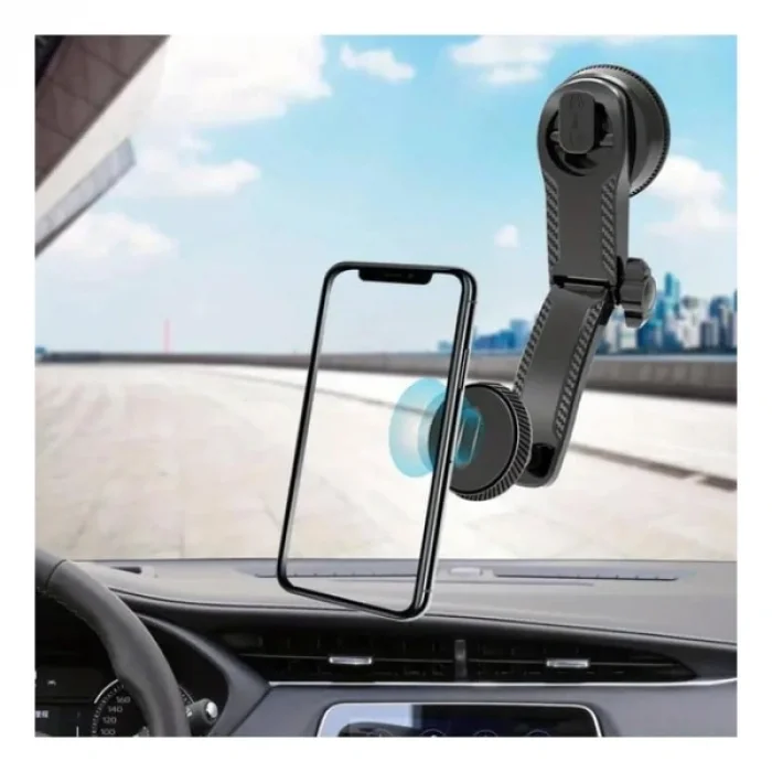 BUĞZ Manyetik 360 Derece Dönebilen Araç İçi Telefon Tutucu