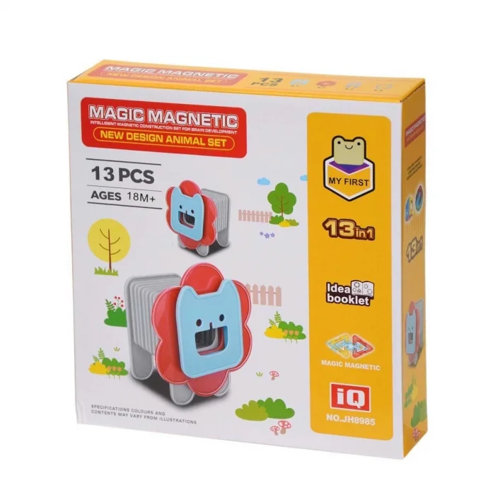  Manyetik Aslan Blok Seti 13 Parça