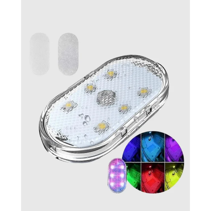 BUĞZ Manyetik Montajlı Araba İçi Ambiyans Işıkları – Kablosuz ve Şık Tasarım