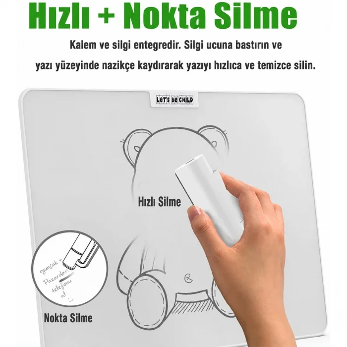 BUĞZ Manyetik Sihirli Yazı Tahtası 15 - 38 cm