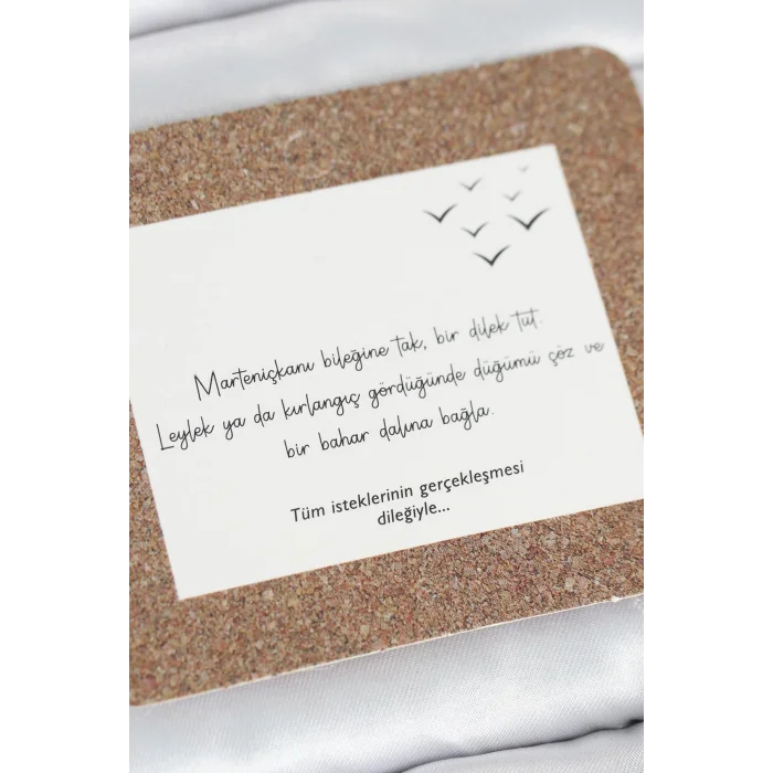 BUĞZ Marteniçka Bileklik 2li Nazar ve Kalp Model - BUĞZ