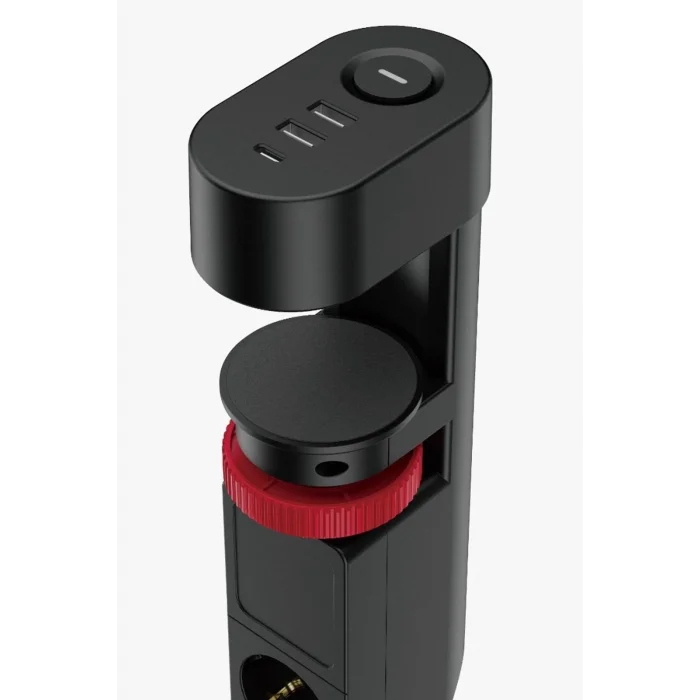 BUĞZ Masa Tipi Pd20w Akım Korumalı 3’lü Priz 2xusb 1xtype-c Girişli Kablolu Priz Ftr19