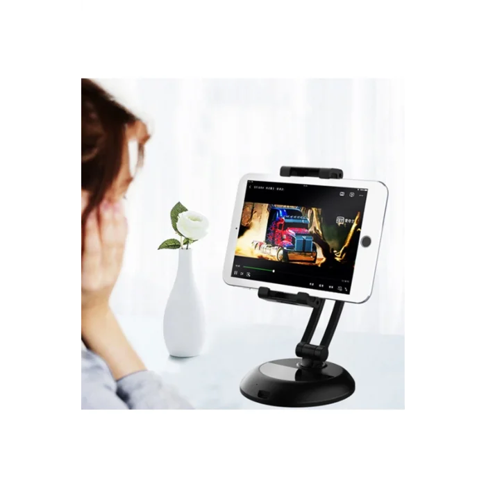 BUĞZ Masa Üstü 360 Derece Ayarlanabilir Tablet Tutucu Telefon Standı 6.3’’- 11 İnç’’ Masaüstü Tablet