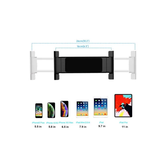 BUĞZ Masa Üstü 360 Derece Ayarlanabilir Tablet Tutucu Telefon Standı 6.3’’- 11 İnç’’ Masaüstü Tablet