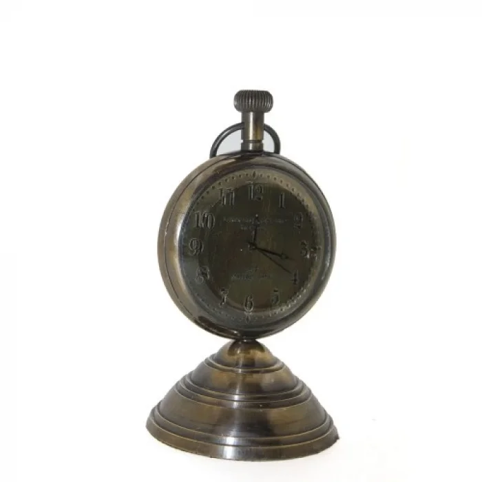  Masa Üstü Pirinç Saat Model 3