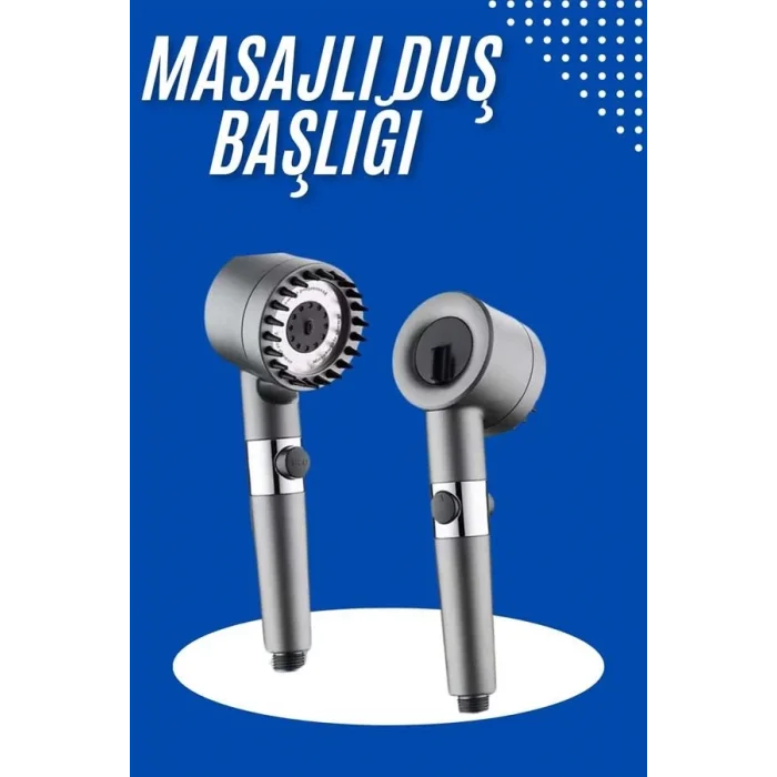  Masaj Etkili Duş Başlığı Yeni Nesil Çok Fonksiyonlu Ayarlanabilir Filtreli