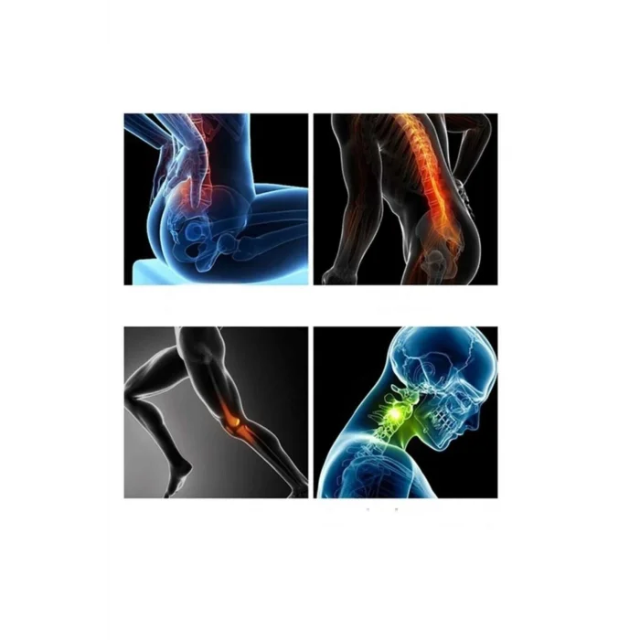 BUĞZ Masaj Tabancası Sporcu Masaj Aleti 4 Başlıklı Şarjlı 6 Fonksiyon