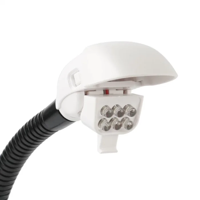 BUĞZ Masaüstü 10x Led Işıklı Büyüteç Okuma El Sanatları Onarım Büyüteç 7765