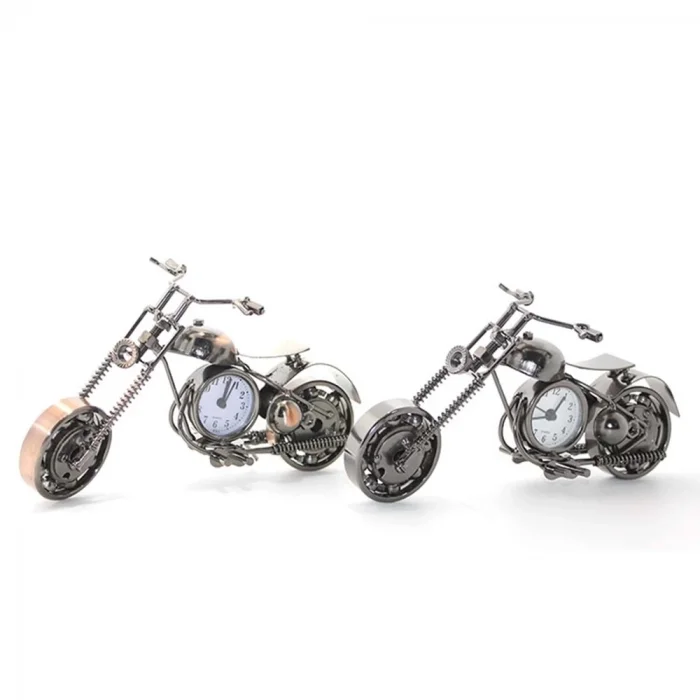 BUĞZ Masaüstü Dekoratif Metal Motor Saat