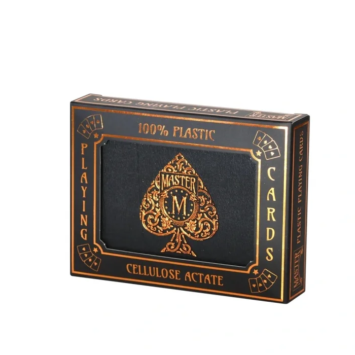 BUĞZ Master Plastik 2li Oyun Kağıdı (Mika Kutu)