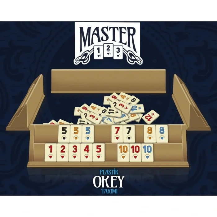 BUĞZ Master Plastik Okey Takımı