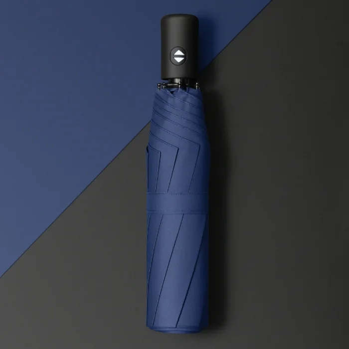 BUĞZ Mavi Kılıflı Otomatik Kompakt Şemsiye