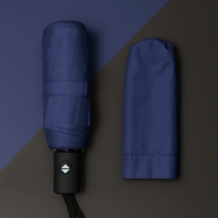 BUĞZ Mavi Kılıflı Otomatik Kompakt Şemsiye