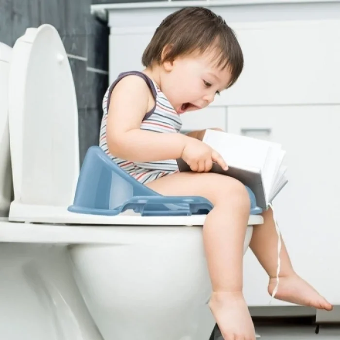 BUĞZ Mavi Kulplu Çocuk Klozet Adaptörü