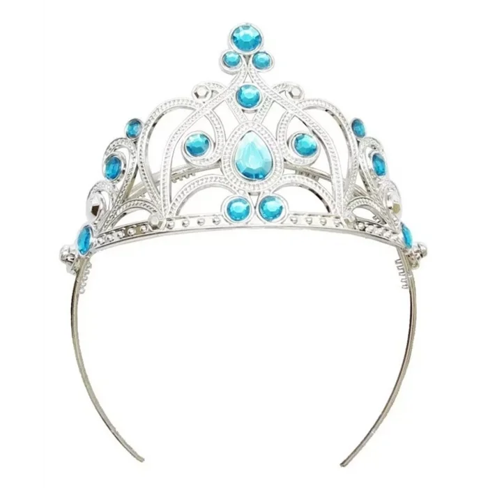 BUĞZ Mavi Taşlı Prenses Tacı