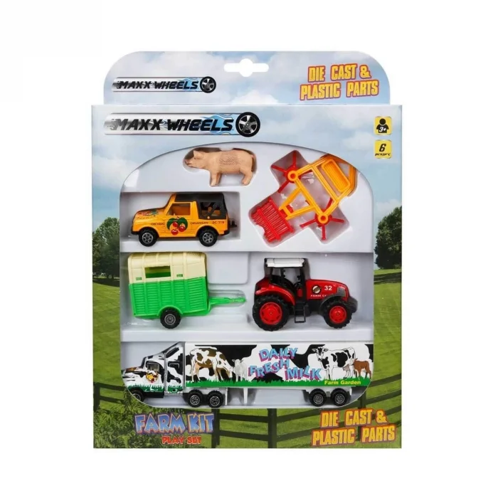  Maxx Wheels Araçlı Çiftlik Seti