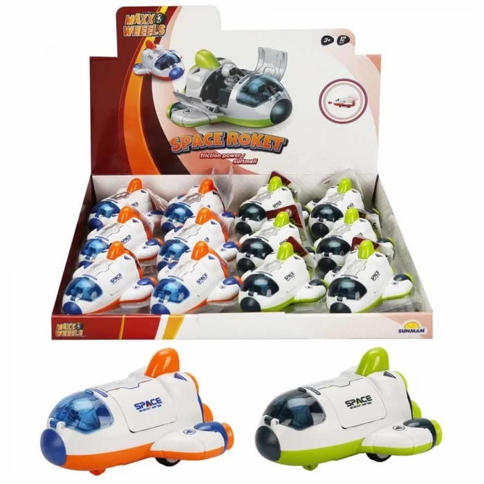  Maxx Wheels Astronotlu Sürtmeli Uzay Mekiği