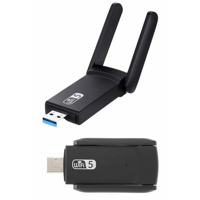 BUĞZ Mbps Wifi Alıcı Kablosuz Wifi Adaptörü Çift Band Çift Antenli Yeni Nesil - BUĞZ