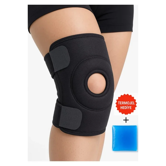  Medical Destekli Diz Korsesi Çapraz Bağ Menisküs Ağrısı Için Sporcu Dizlik, Termolu Jelli
