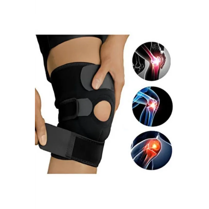  Medical Destekli Diz Korsesi Çapraz Bağ Menisküs Ağrısı Için Sporcu Dizlik, Termolu Jelli