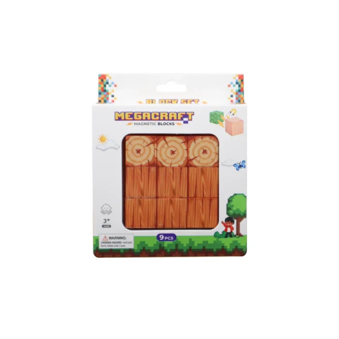  Megacraft 9 Parça Ağaç Gövde Blok