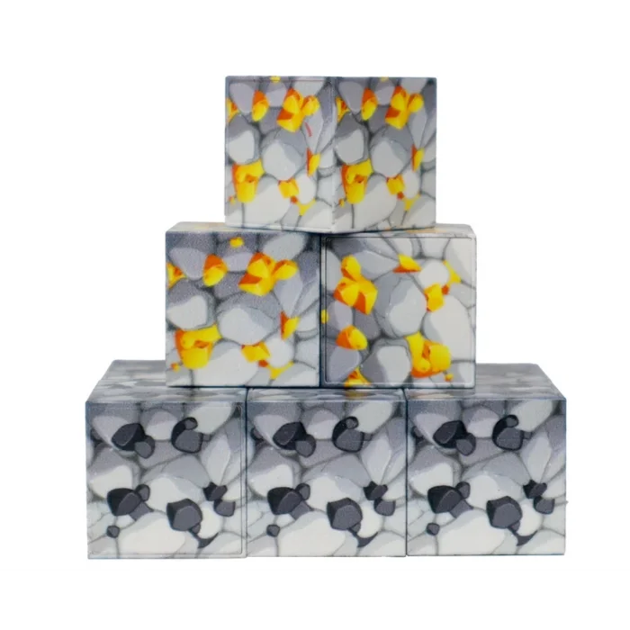  Megacraft 9 Parça Altın Kömür Blok