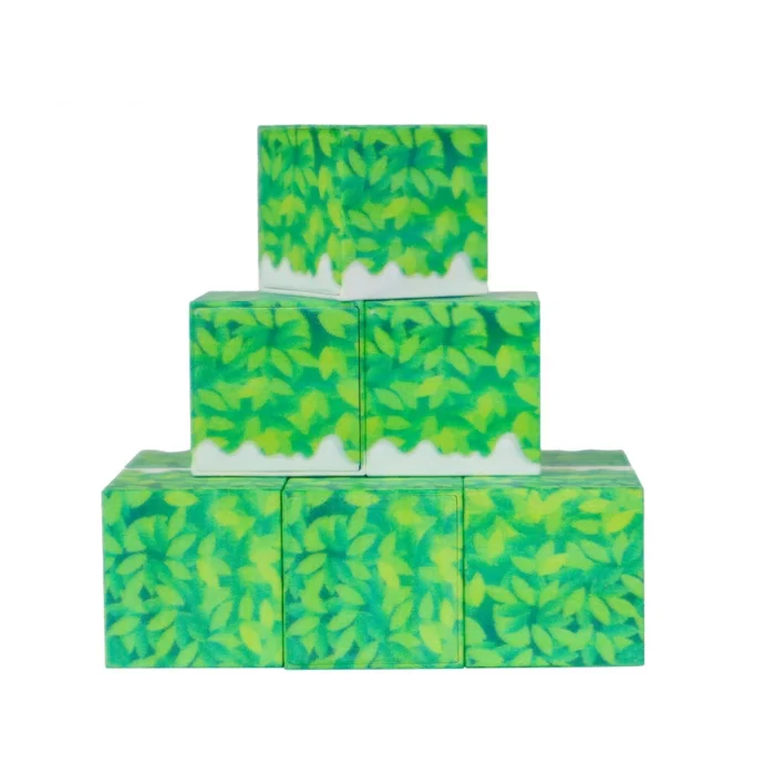  Megacraft 9 Parça Karlı Ağaç Çimen Blok