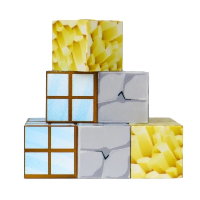  Megacraft 9 Parça Pencere Kaya Altın Blok