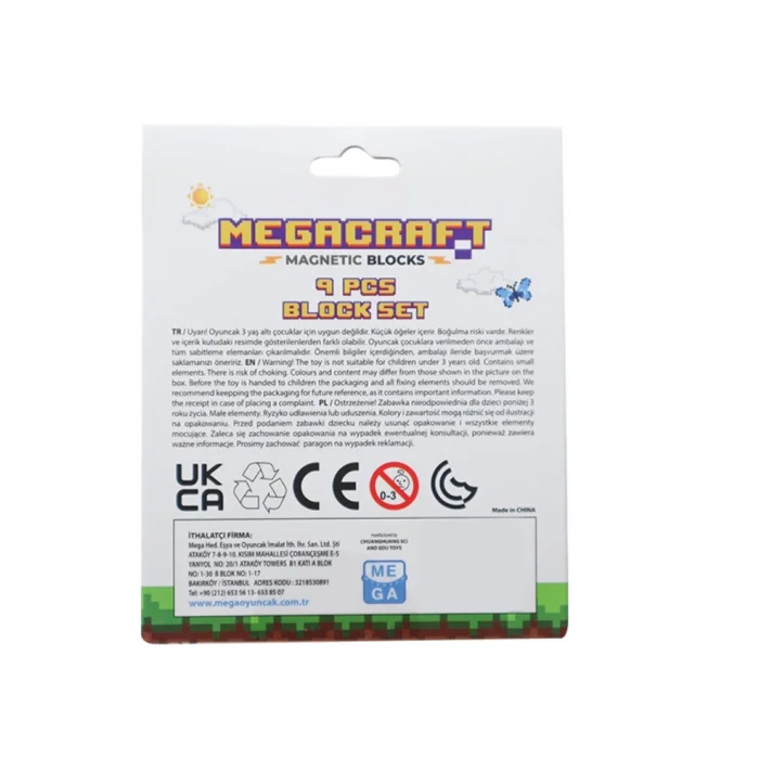  Megacraft 9 Parça Su Blok