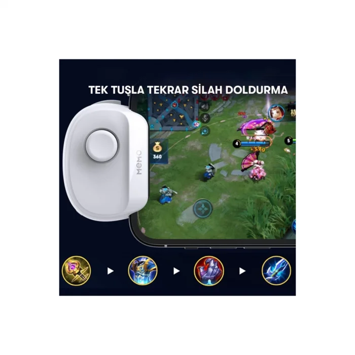 BUĞZ Memo Mb01 Oyun Tuşu - Siyah