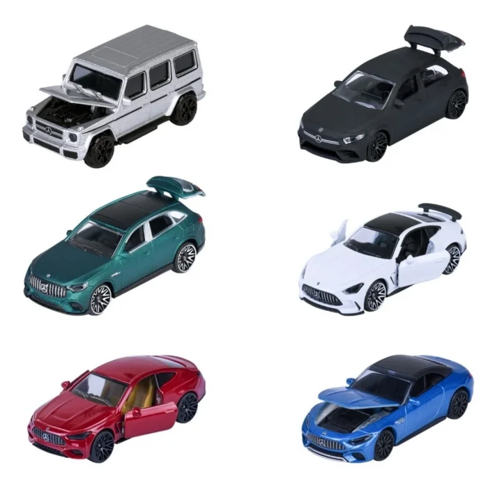 BUĞZ 1 Adet Resmi Lisanslı Mini Mercedes-AMG Premium Model Araba - Rastgele Gönderim
