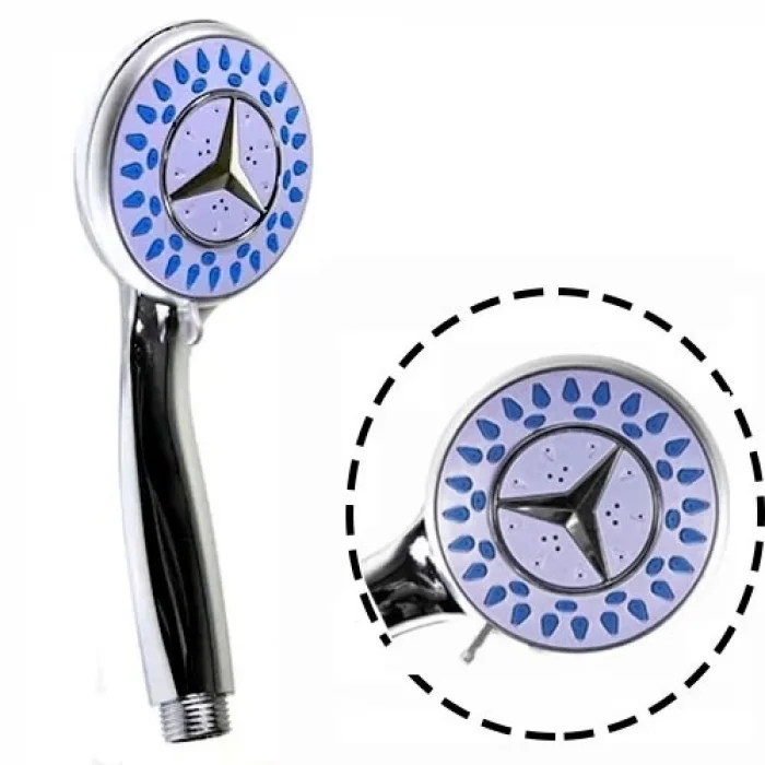  Mercedes Krom Kaplama 3 Fonksiyonlu Duş Başlığı Fiskiye Fıskiye