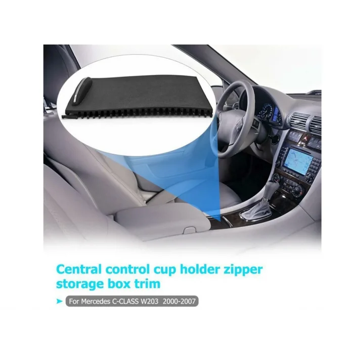 BUĞZ MERCEDES W203, CL203, 2000-2007 ORTA KONSOL SÜRGÜSÜ-SİYAH M7930 OEM: 2036800123