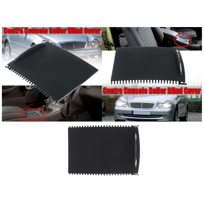 BUĞZ MERCEDES W203, CL203, 2000-2007 ORTA KONSOL SÜRGÜSÜ-SİYAH M7930 OEM: 2036800123