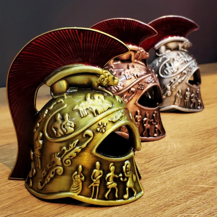 BUĞZ Metal Dekoratif Şövalye Miğferi