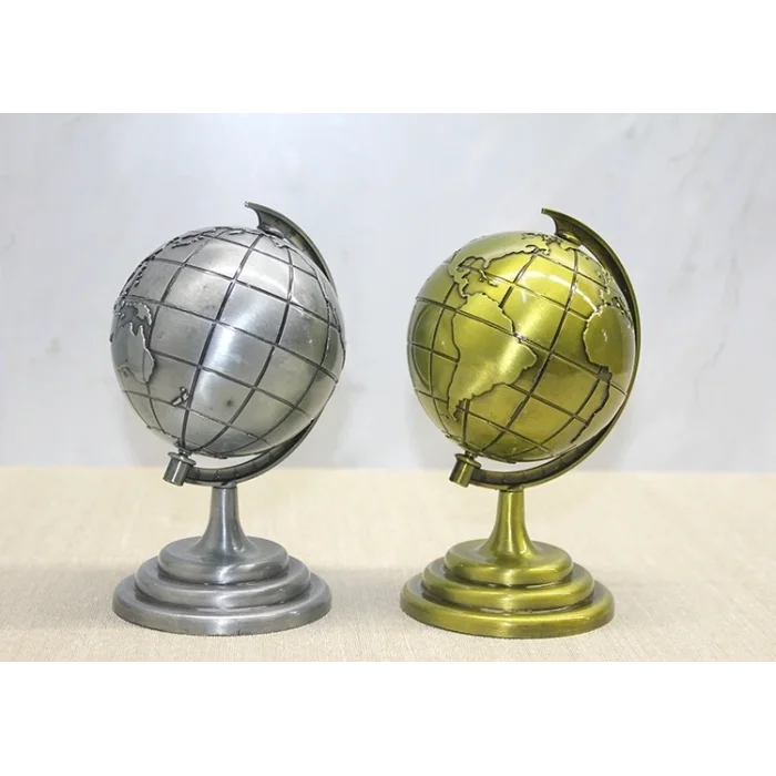 BUĞZ Metal Dünya Küre Model 1