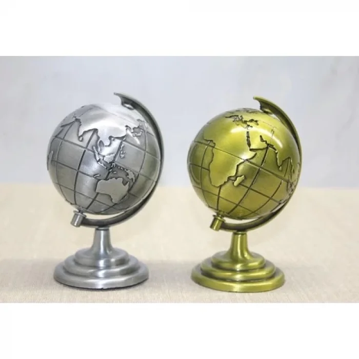  Metal Dünya Küre Model 2
